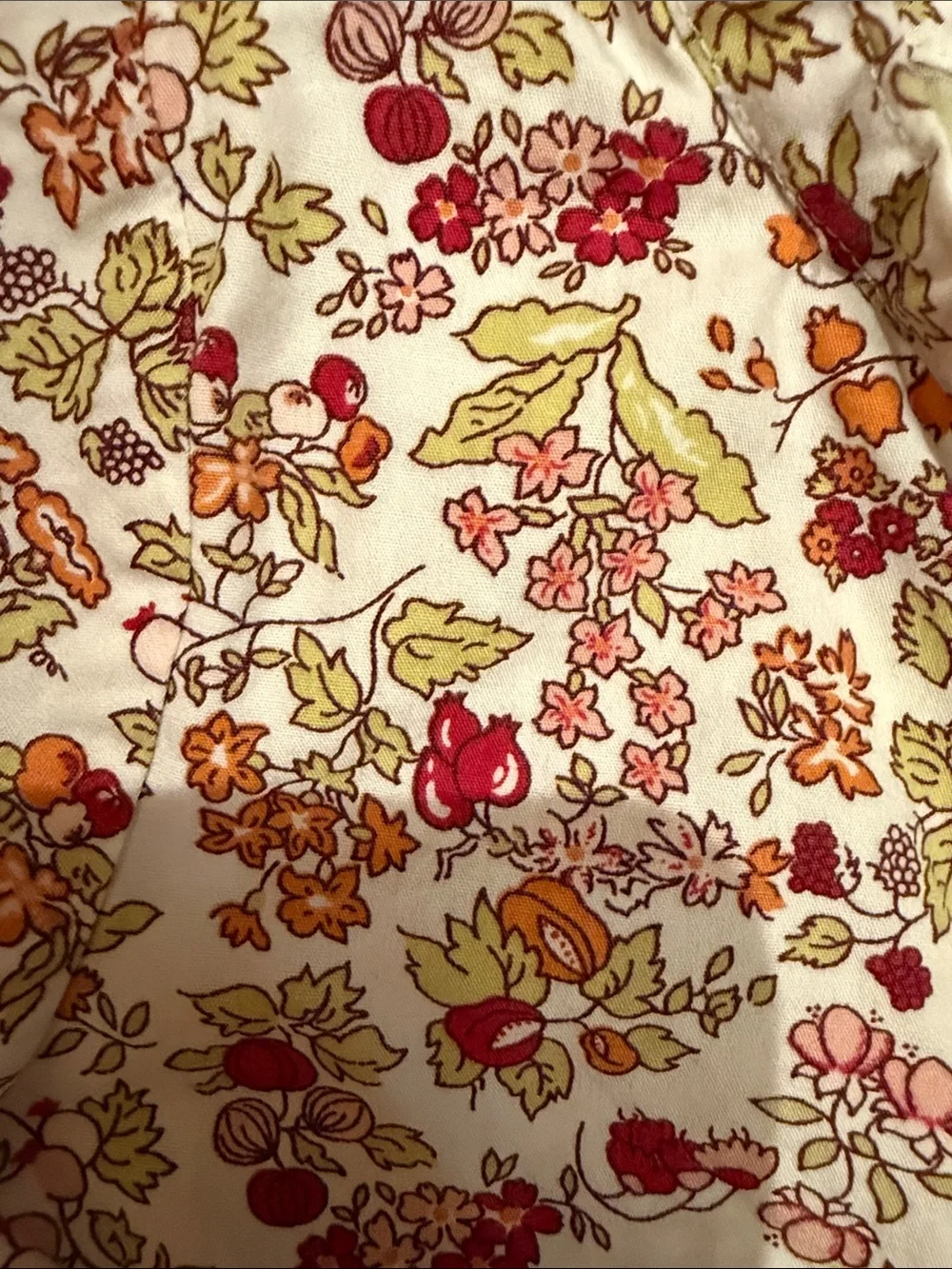 Vintage 2004 Old Navy baby girl floral tunic 12-18 mo Cottagecore